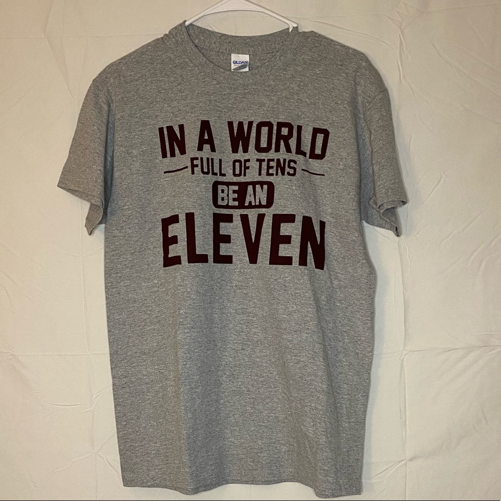 Stranger Things Womens Medium. in a world of tens be an eleven